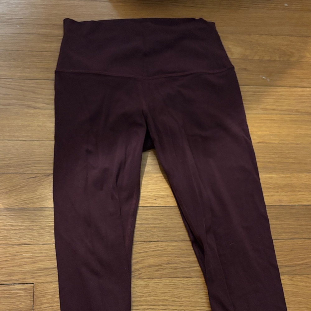 Lululemon Maroon Align Leggings